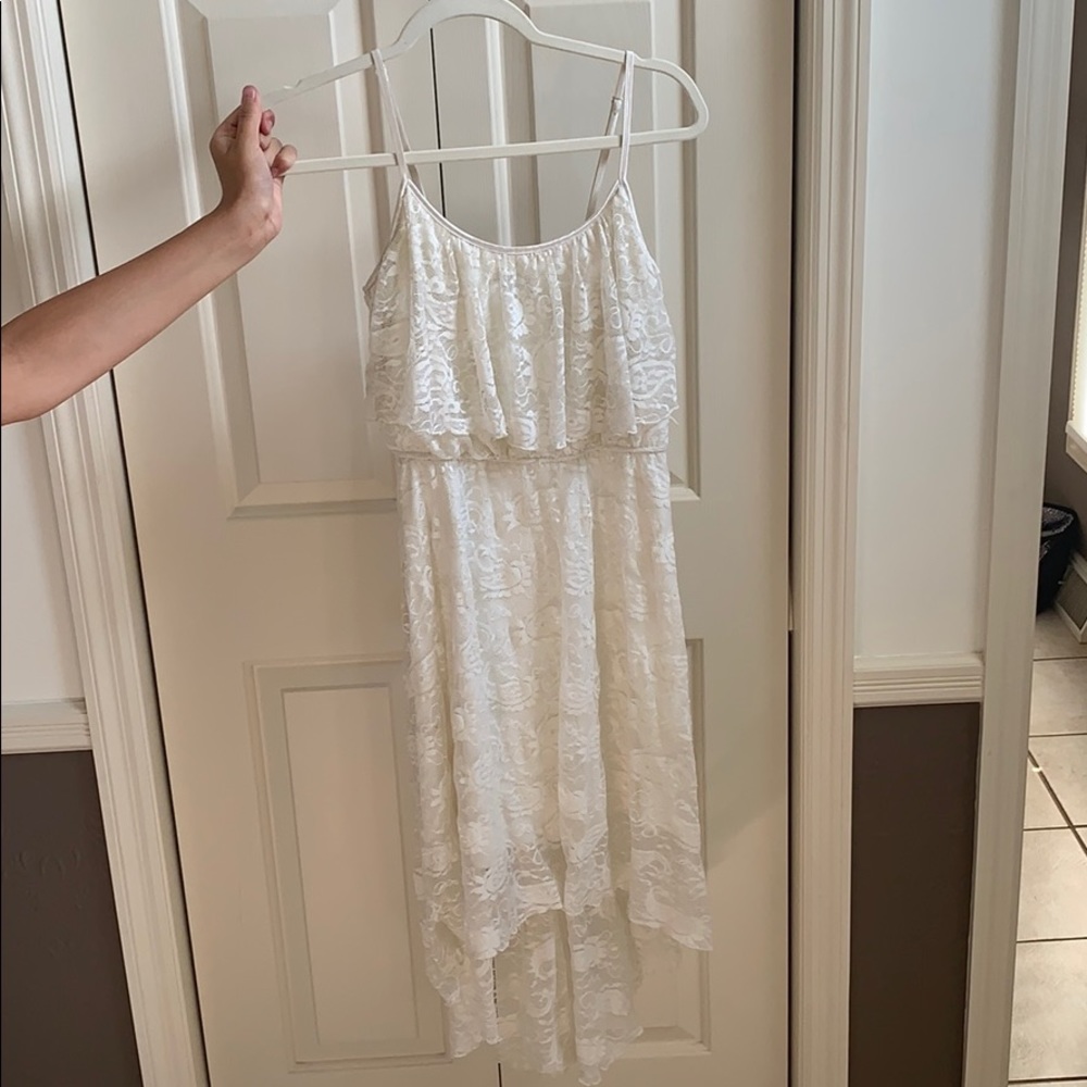 Basic white dress